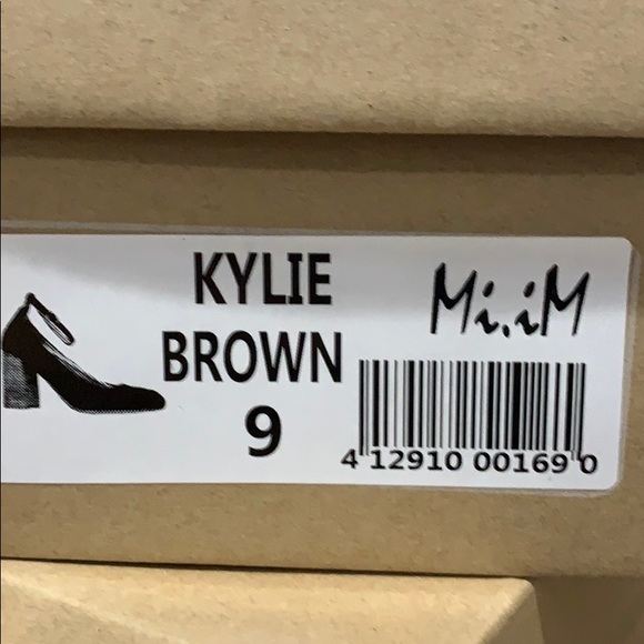 NIB Mi.iM Kylie heels in brown faux suede - Picture 5 of 5
